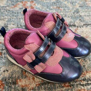 Born Toddler Glitter Bow Shoes